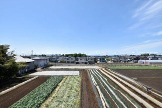 【展望】 | 物件のお問い合わせは、 ０１２０－７００－９６８までお気軽にどうぞ！
バルコニーからの眺望　街並み一望　緑豊かな住環境