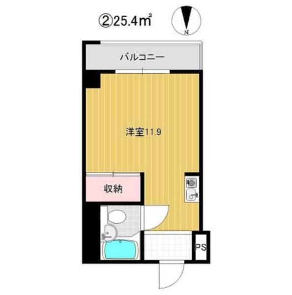 フェムトン旭の間取り