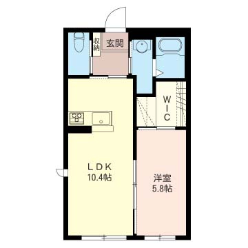 コンフォーティア市川の間取り