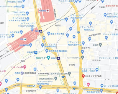 【地図】 | エステムプラザ梅田