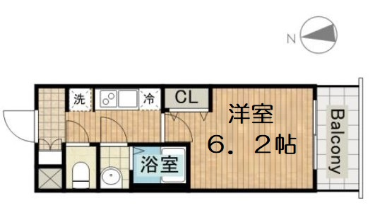 【間取り】 | プレサンス上町台夕陽丘