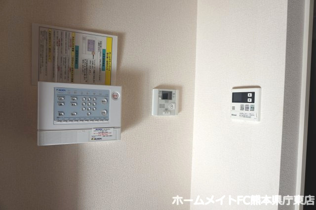 熊本市中央区帯山１丁目のアパートのセキュリティ
