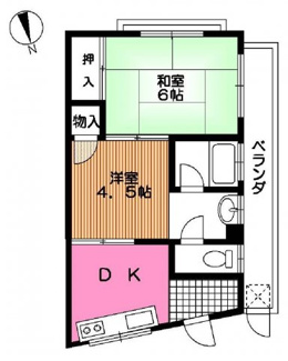 【間取り】 | コーポヤオゼン | 間取り