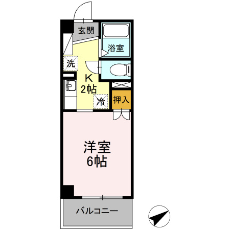 【間取り】 | エスパシオ安島
