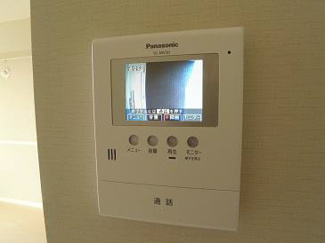 【セキュリティ】 | 【シャーメゾン】シャーメゾン・はなぶさ | 録画機能付きTVインターホンです