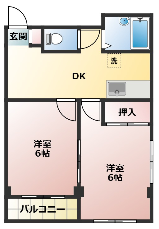 ヒルトップ日吉の間取り