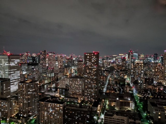 【展望】 | バルコニーからは東京都心の夜景が一望できます。