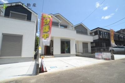 【前面道路含む現地写真】 | 海老名市柏ケ谷　新築戸建て　全３棟　【仲介手数料無料】