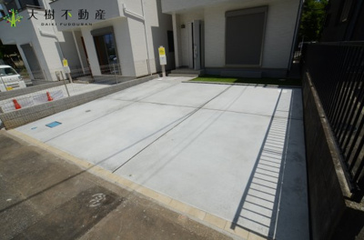【駐車場】 | 海老名市柏ケ谷　新築戸建て　全3棟　【仲介手数料無料】