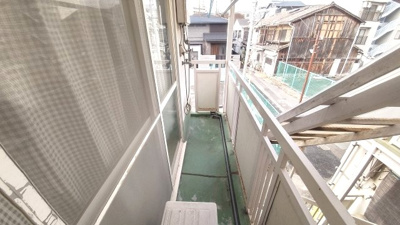 【バルコニー】 | 竹葉ハイツ | バルコニーです