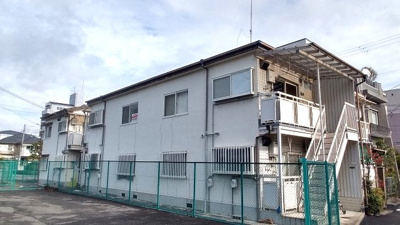 【外観】 | 竹葉ハイツ | レトロな外観です