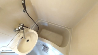 【浴室】 | 竹葉ハイツ | お風呂につかって疲れを癒してください