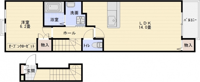 ベッラフィグーラの間取り
