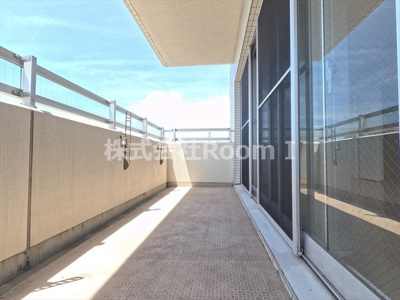【バルコニー】 | コスモリード谷町六丁目 | 落ち着いた時間を過ごせるバルコニーです