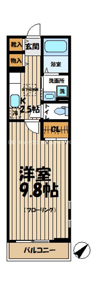 【間取り】 | プラシード鎌倉 | 間取図