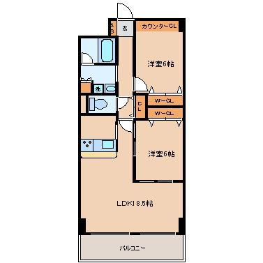 【間取り】 | 天満リバーサイドプラザ