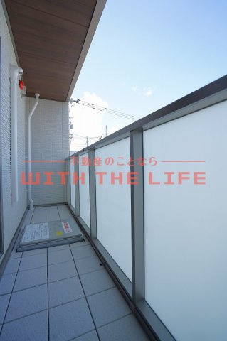 ラ・ルーチェ東櫛原【10,000円キャッシュバック対象】のバルコニー|開放的で明るい空間を演出してくれるバルコニーです