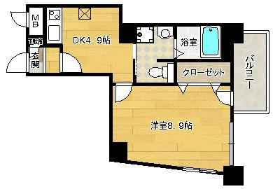 【間取り】 | セントアミー西天満