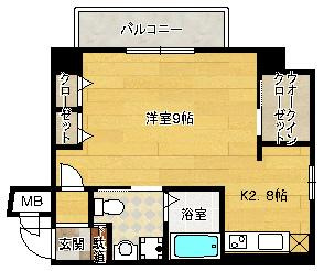 【間取り】 | セントアミー西天満
