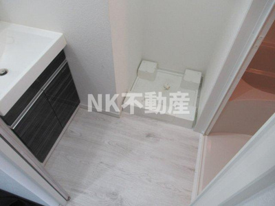 【洗面所】 | リアライズ布施駅前（布施賃貸） | 広い洗面スペース