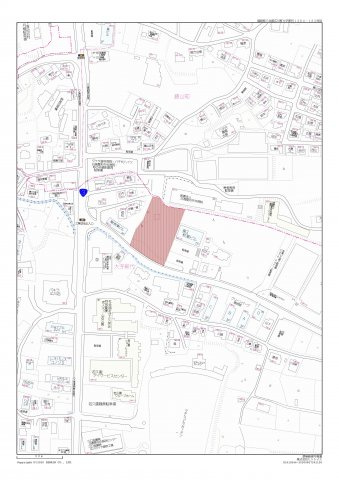 キングストーン事業用貸地の地図