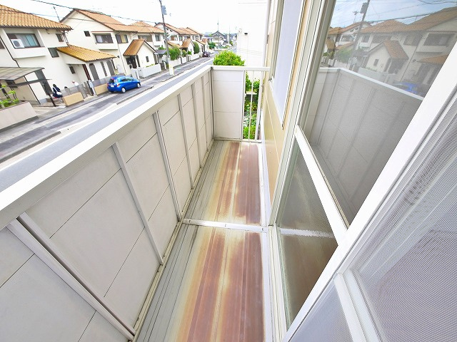 エクレール天理Ｂのバルコニー|バルコニー付きです