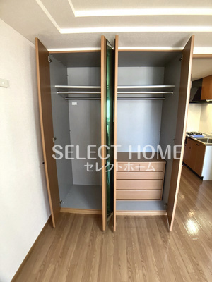 【収納】 | メゾン六名パーク | 収納豊富です