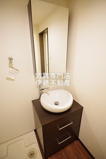 Creo庄内通参番館の洗面所