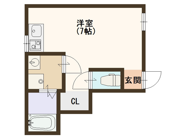 【間取り】 | メビウス天下茶屋レジデンスⅡ