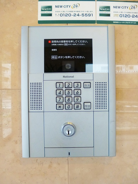 オーキッドレジデンス三ノ輪Ⅱのエントランス|オートロックセキュリティ