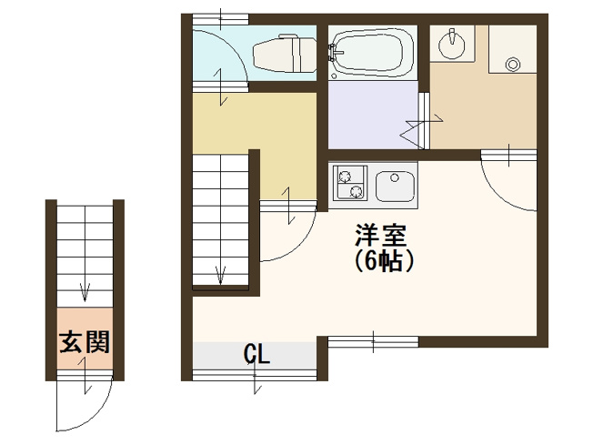 【間取り】 | メビウス天下茶屋レジデンスⅡ
