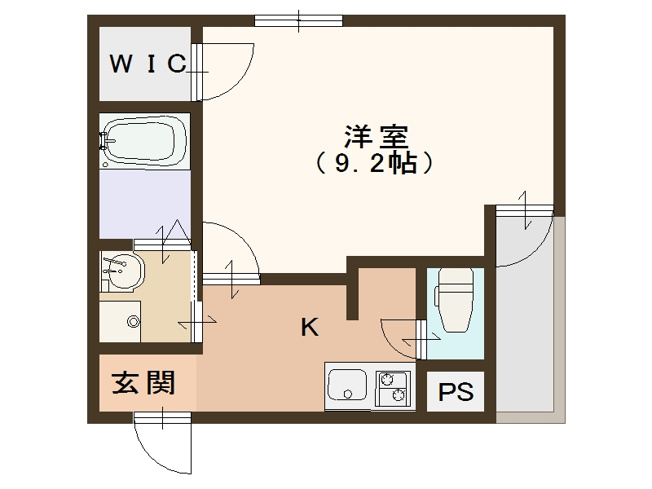 【間取り】 | フジパレス北加賀屋駅北Ⅱ番館