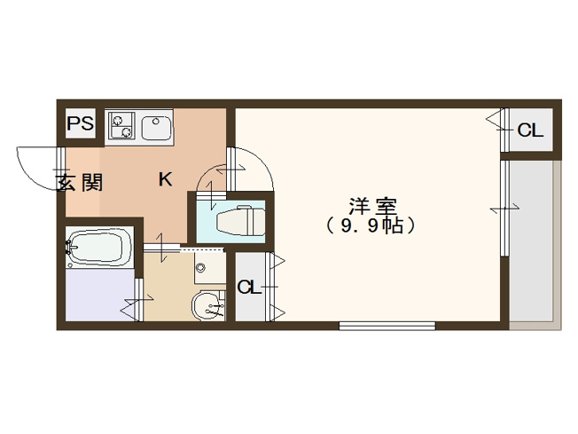 【間取り】 | フジパレス北加賀屋駅北Ⅲ番館