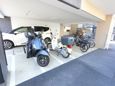 【その他共用部分】 | セルアージュ南鴨宮コートブリーズ | バイク置き場