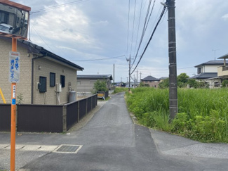 【前面道路含む現地写真】 | 市原市古市場　売地　内房線浜野駅 | 前面道路含む現地写真です