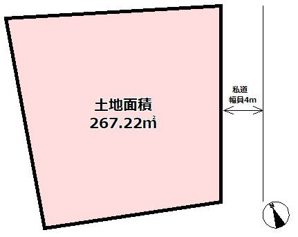 三田市川除　土地