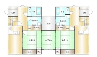 【間取り】 | 姶良市平松　中古戸建 | 1F