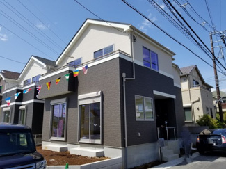 【外観】 | おしゃれな外観です＜越谷市宮本町　新築戸建F号棟＞