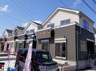 【外観】 | おしゃれな外観です＜越谷市宮本町　新築戸建F号棟＞