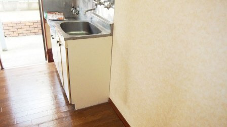 シャンブルレポのキッチン|冷蔵庫置場有ります！