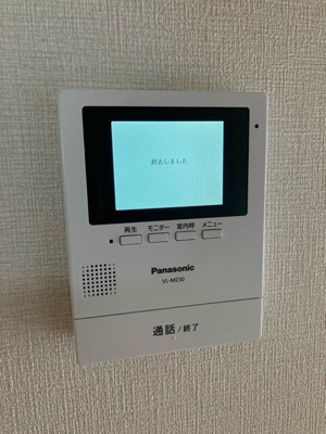 【セキュリティ】 | フォーレスト日吉 | 防犯対策に有効なカメラ付きインターホン！録画機能が付いているので留守中の訪問者まで確認できます♪