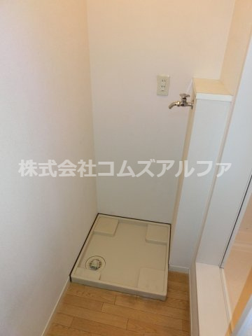 リバティの洗面所|リバティ　洗濯機置場