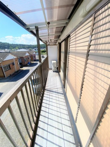 コーポスガイのバルコニー