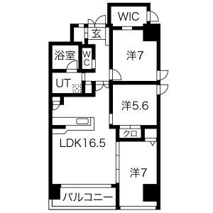 【間取り】 | THE residence　M・KANOU