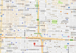 【地図】 | アスヴェル東本町Ⅱ