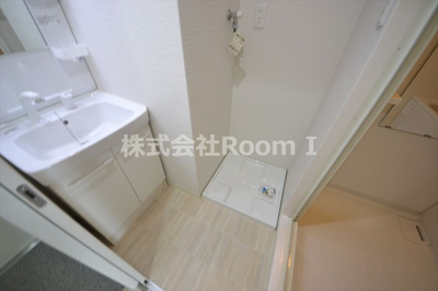 【洗面所】 | LaCASA上本町 | スペースが確保できる洗面所です