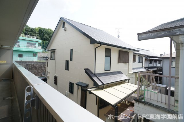 熊本市中央区帯山１丁目のアパートの展望