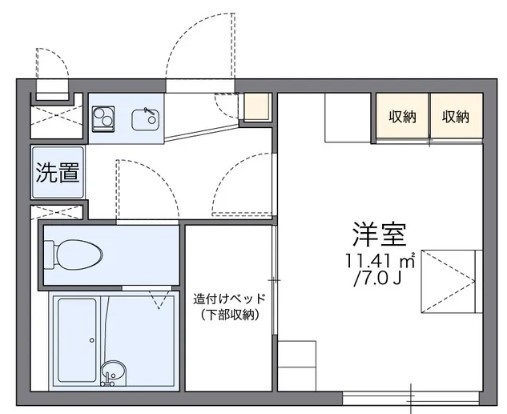 【間取り】 | カメリアⅡ