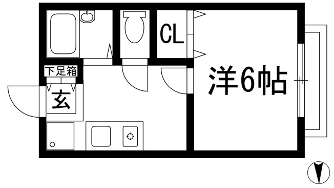 【間取り】 | コーポハイム