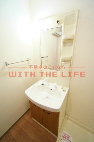 グランフォースMOCO（モコ）【キャッシュバック対象物件】の独立洗面台|独立洗面台で身支度をすべて済ませてしまいましょう